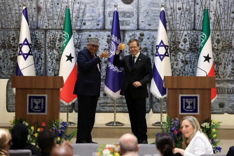 Israel fetes Somaliland’s leader as it seeks to expand Red Sea influence