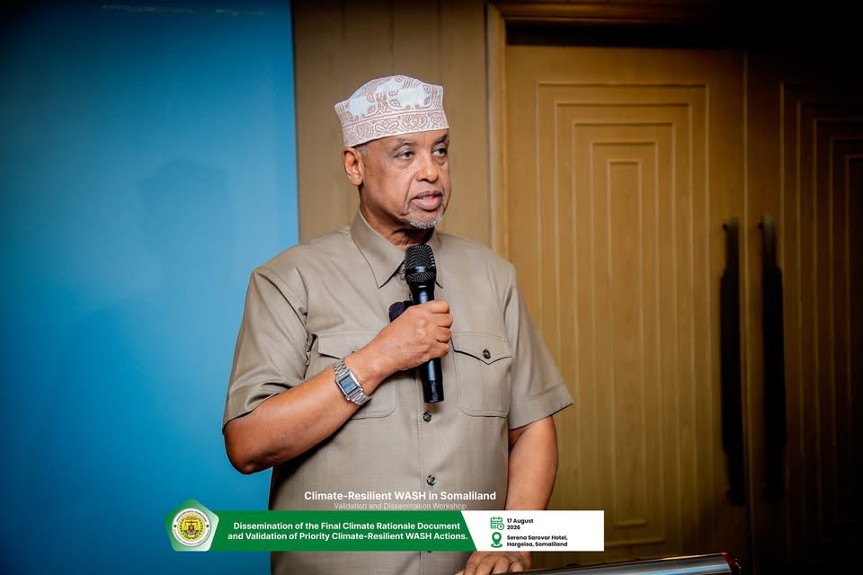Shirka Climate-Resilient WASH in Somaliland oo maanta ka Furmay Hargeysa