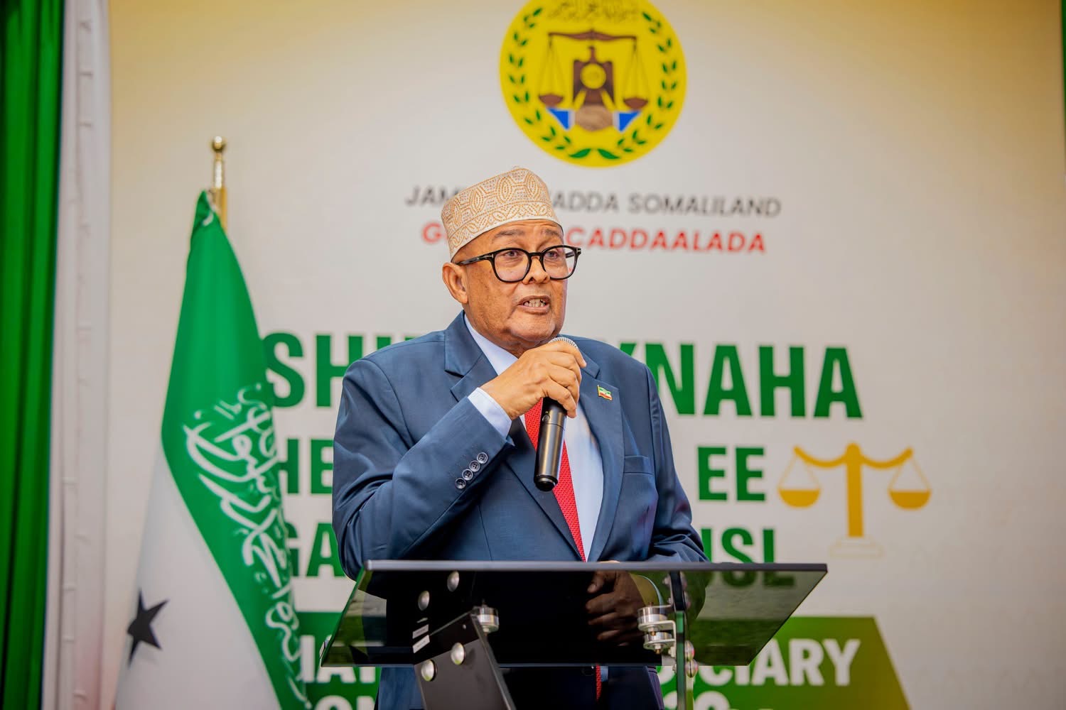 DAAWO Khudbada Madaxweynaha Jamhuuriyadda Somaliland uu ka jeediyey  furitaanka  Shirweynaha Garsoorka